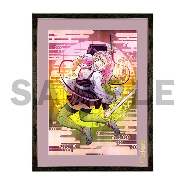 アニメ「鬼滅の刃」ティザービジュアル キャラファイングラフ A3サイズ