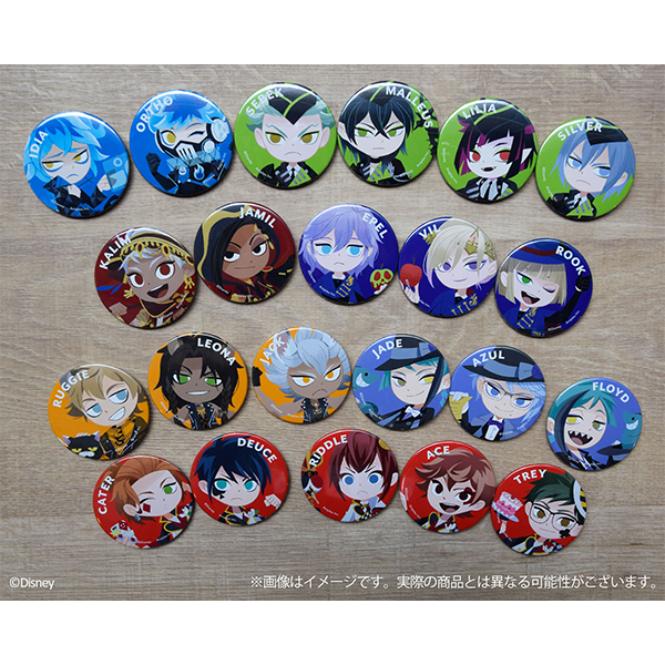 ディズニー ツイステッドワンダーランド』 缶バッジコレクション