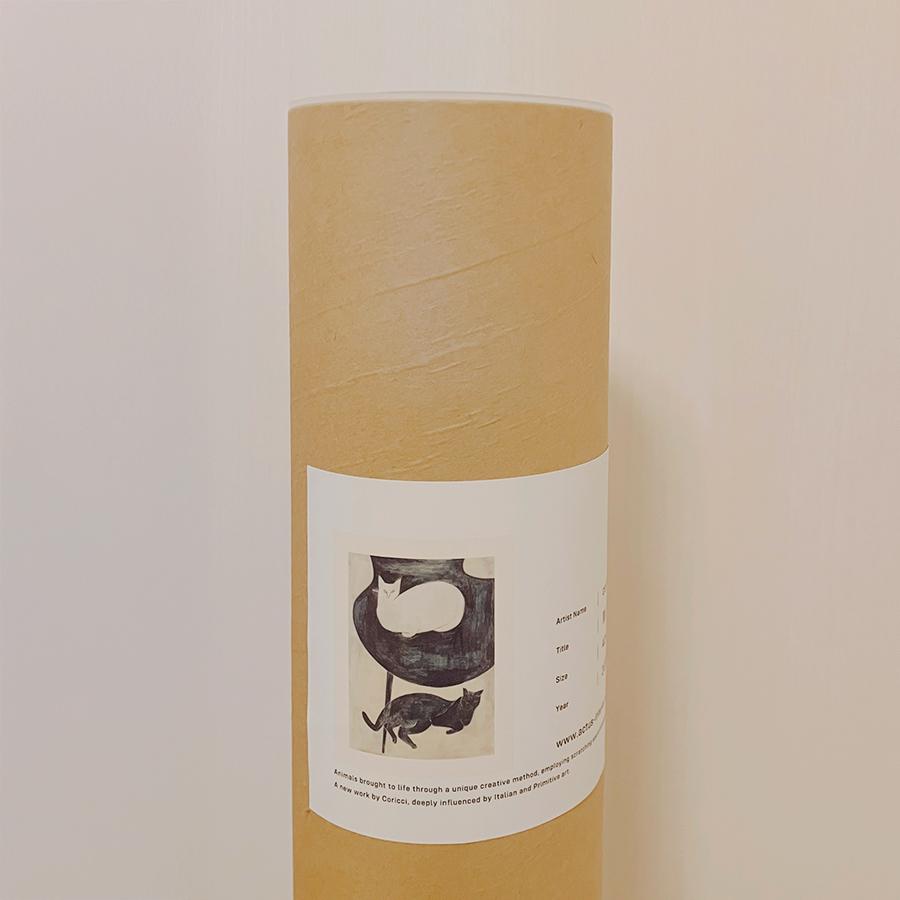 coricci | ポスター 猫と椅子と 40×50cm｜【公式】ACTUS online｜家具
