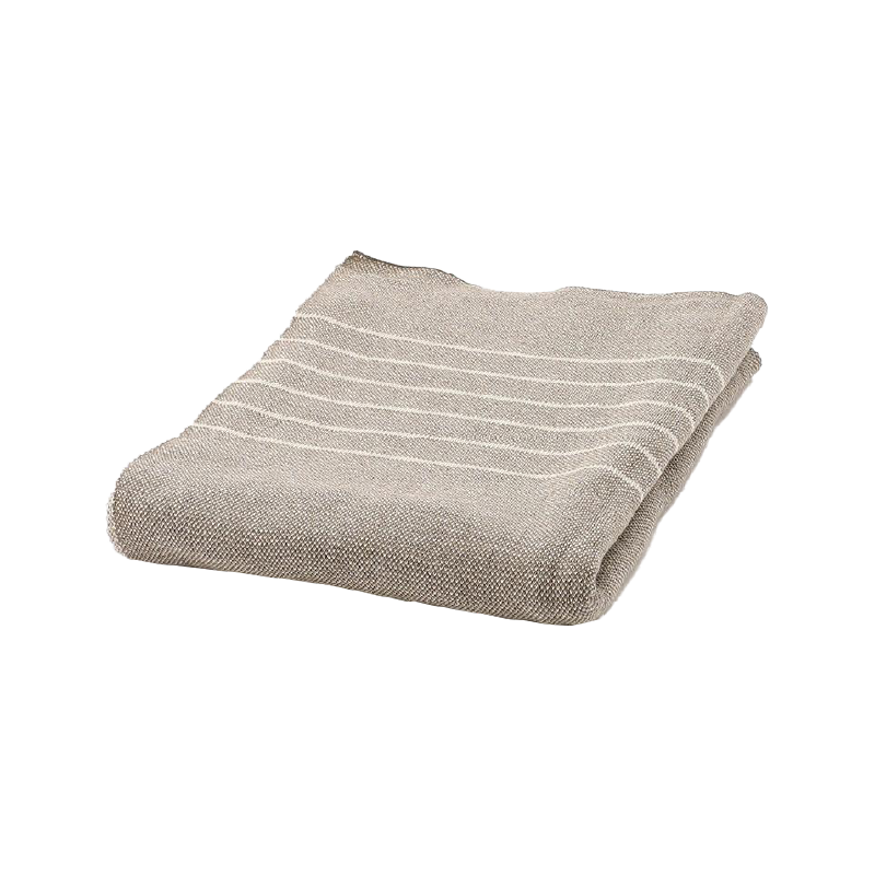 Quiet | PLANE オーガニックコットンスロー 130×180 ストーン｜【公式