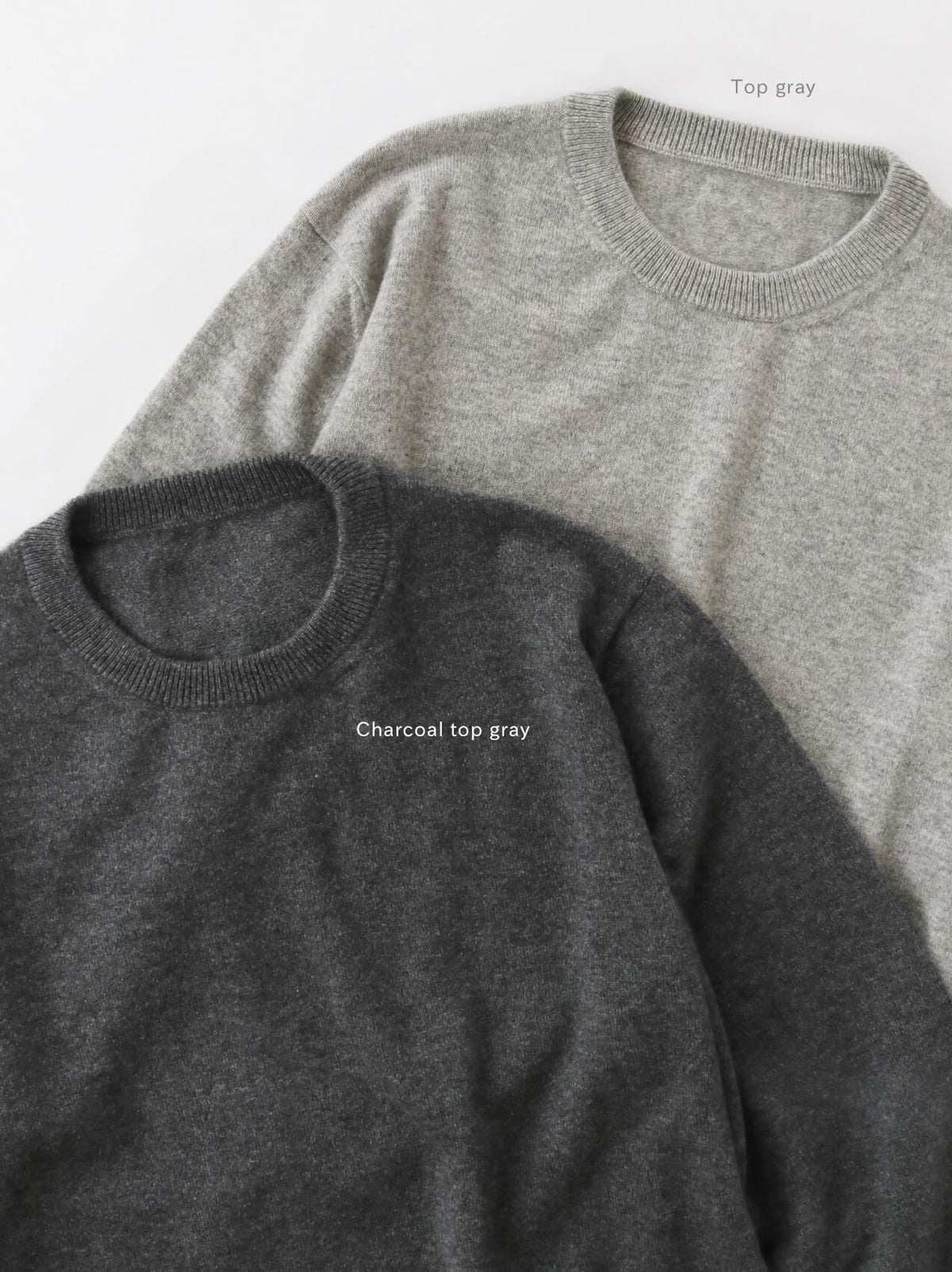 Simple sweater crew neck – ARTS&SCIENCE ONLINE SELLER