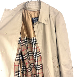 中古】バーバリー BURBERRY トレンチコート ライナー付き ステンカラー