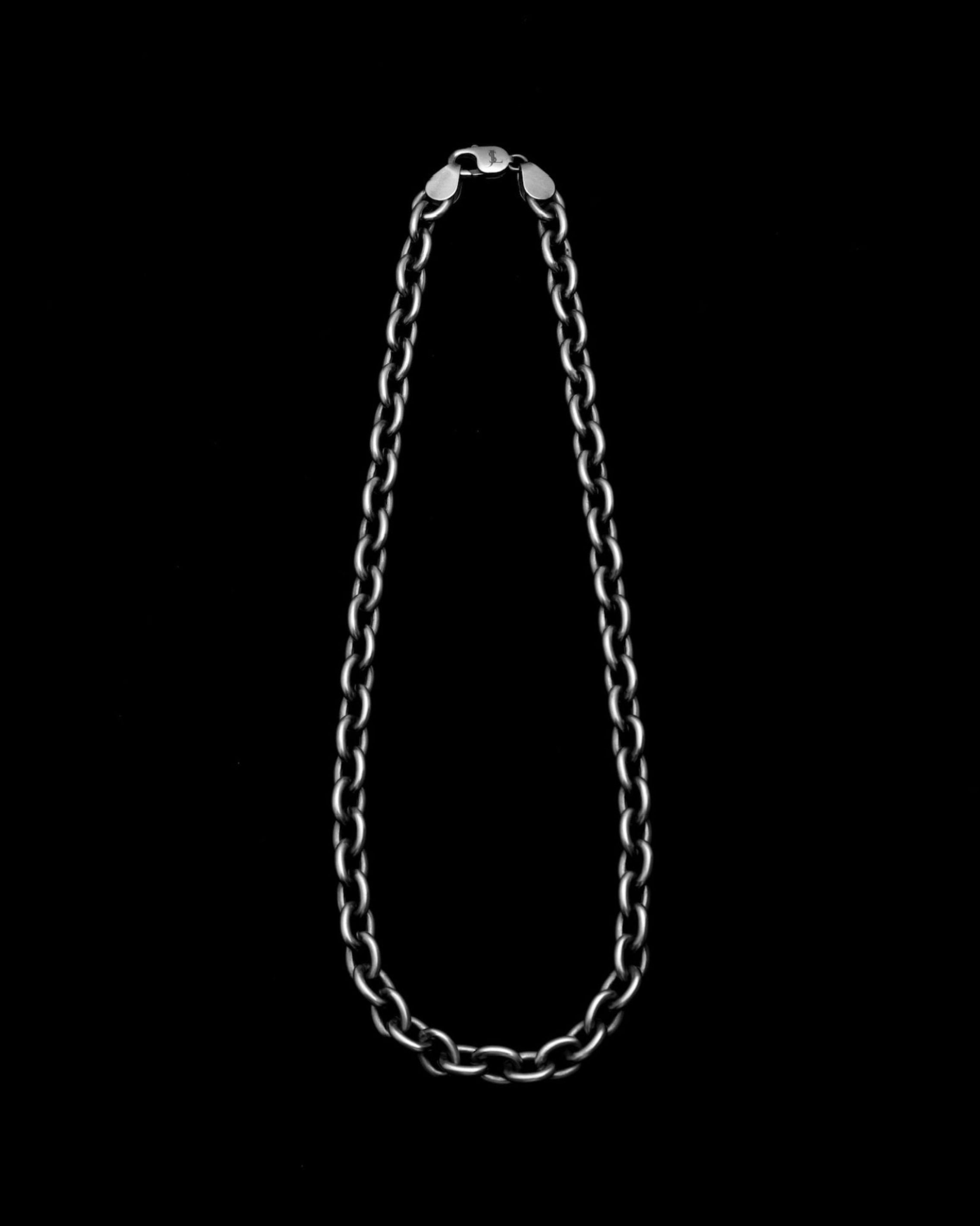 OVAL LINK CHAIN NECKLACE