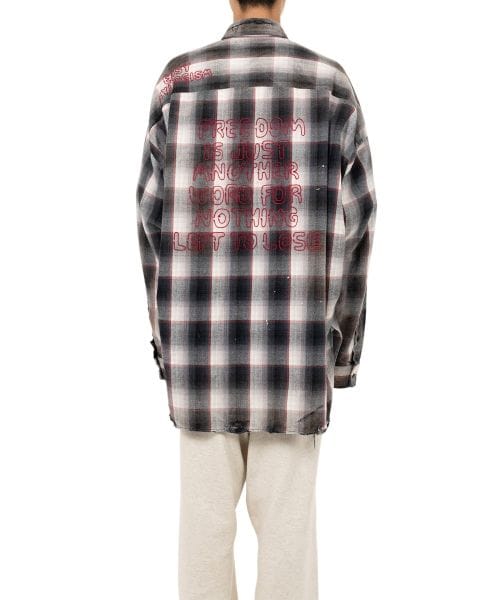 Maison MIHARA YASUHIRO/ Vintage Like Check Shirt(46 gray)｜ ROYAL