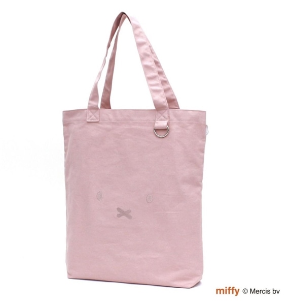 miffi ミッフィー 2024限定カラー トートバッグ B266ピンクフェイス
