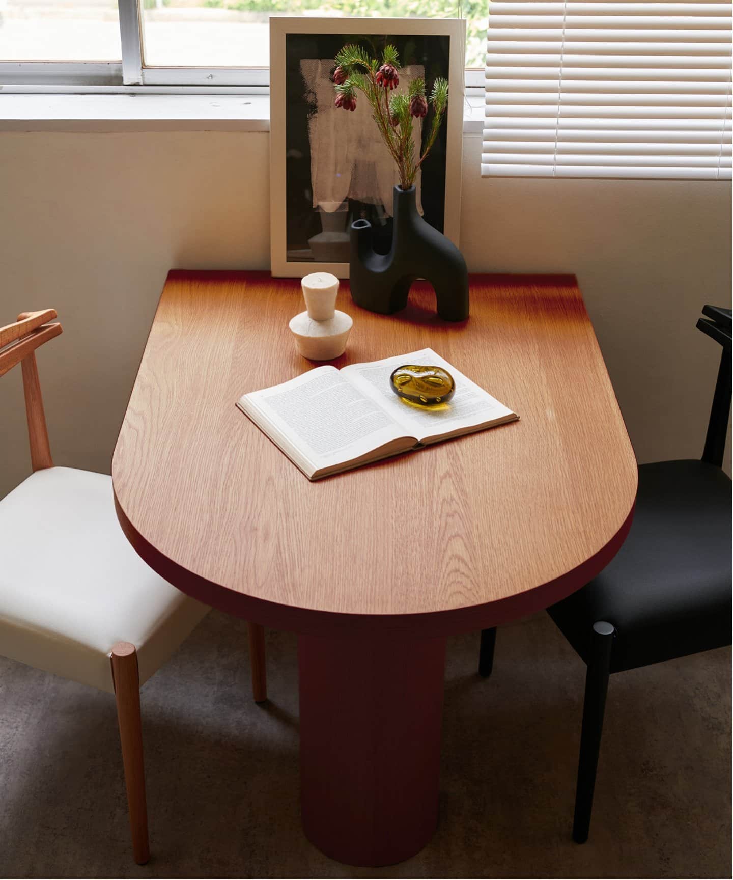 PORTO DINING TABLE SMALL brown ポルト ダイニングテーブル ブラウン