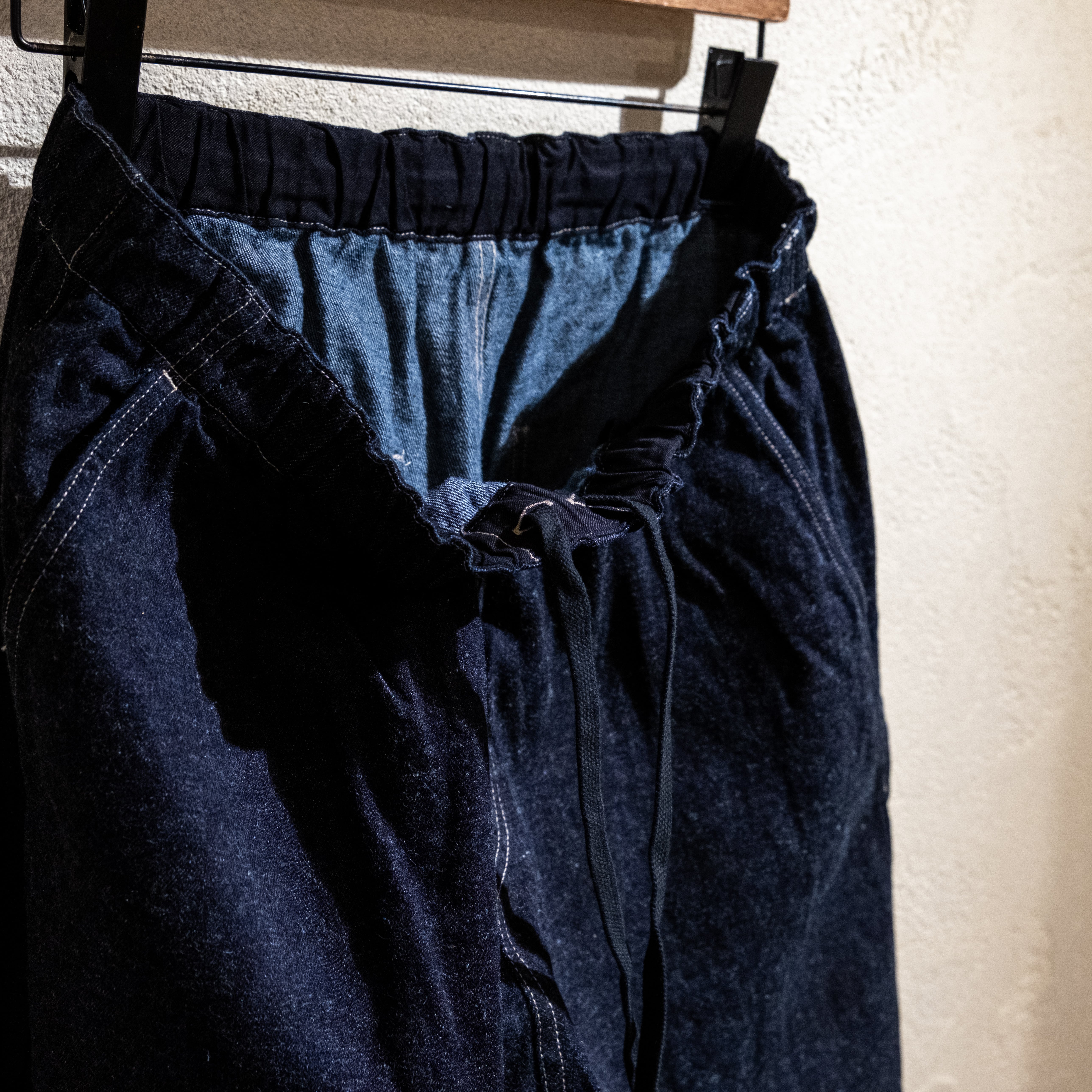 UpcycleLino】BASIC デニムワイドパンツ(1 INDIGO)｜ nest Robe