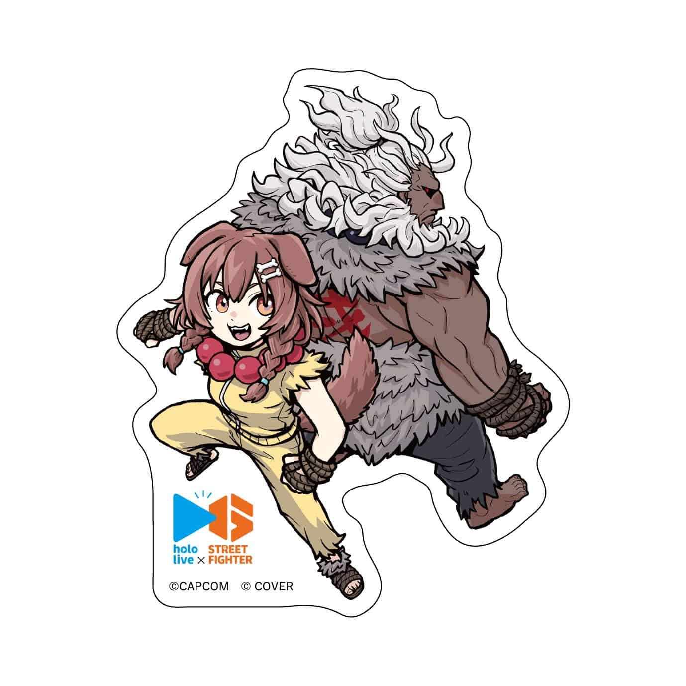 カプコンカフェ ストリートファイター6×ホロライブ第2弾 BIGステッカー