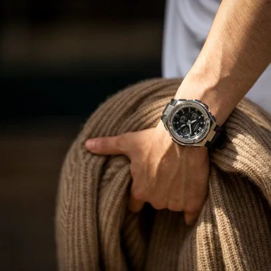 カシオ CASIO G-SHOCK GSHOCK ジーショック GST-W110-1AJF G-STEEL