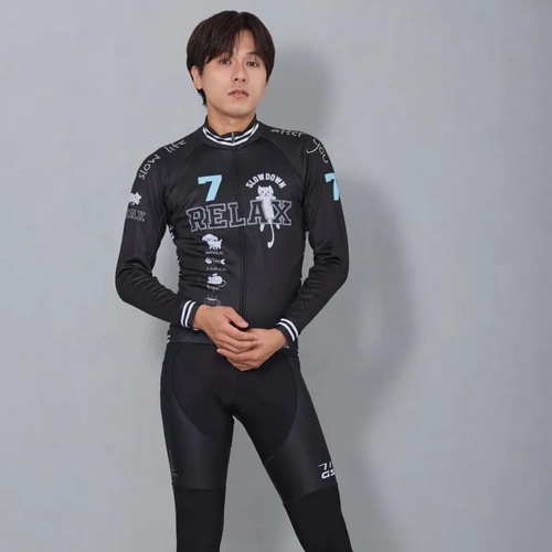 7-ITA ( セブンアイティエー ) 長袖ジャージ Relax Cat LS Jersey