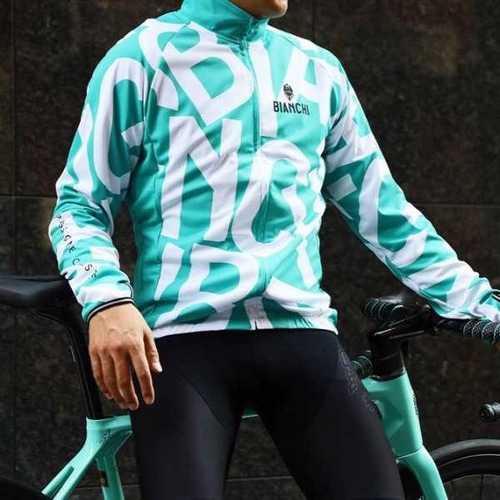 BIANCHI ( ビアンキ ) 長袖ジャージ ビアンキビッグロゴサイクル
