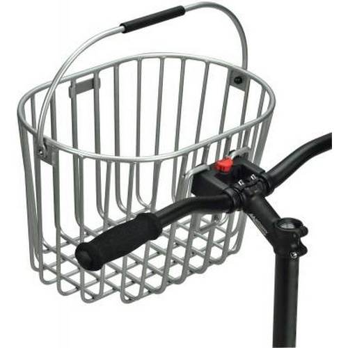 RIXEN KAUL ( リクセンカウル ) 前かご アルミノ ブラック W40 X H26 X