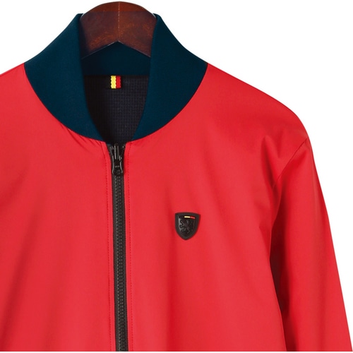 KAPELMUUR ( カペルミュール ) リバーシブルブルゾン レッド L