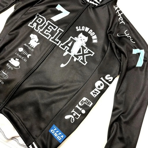 7-ITA ( セブンアイティエー ) 長袖ジャージ Relax Cat LS Jersey