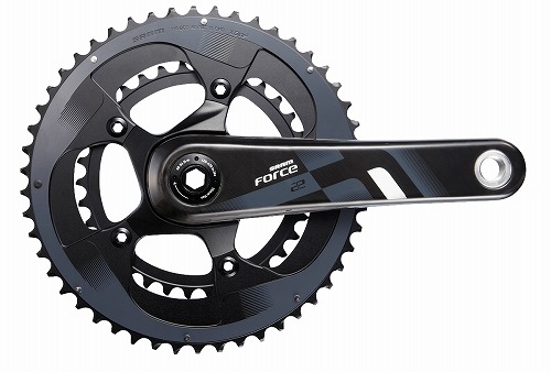 SRAM ( スラム ) FORCE22 クランクセット GXP 165mm 50-34T | 自転車
