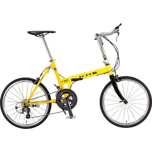 KHS ( ケーエイチエス ) 折りたたみ自転車 F-20RC パールイエロー M