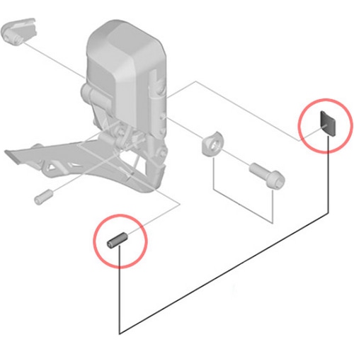 SHIMANO SMALL ( シマノ ) リペアパーツ FD-R9150 サポートボルト
