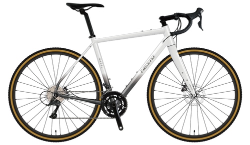 NESTO ( ネスト ) グラベルロード GAVEL ( ガベル ) ホワイト/シルバー