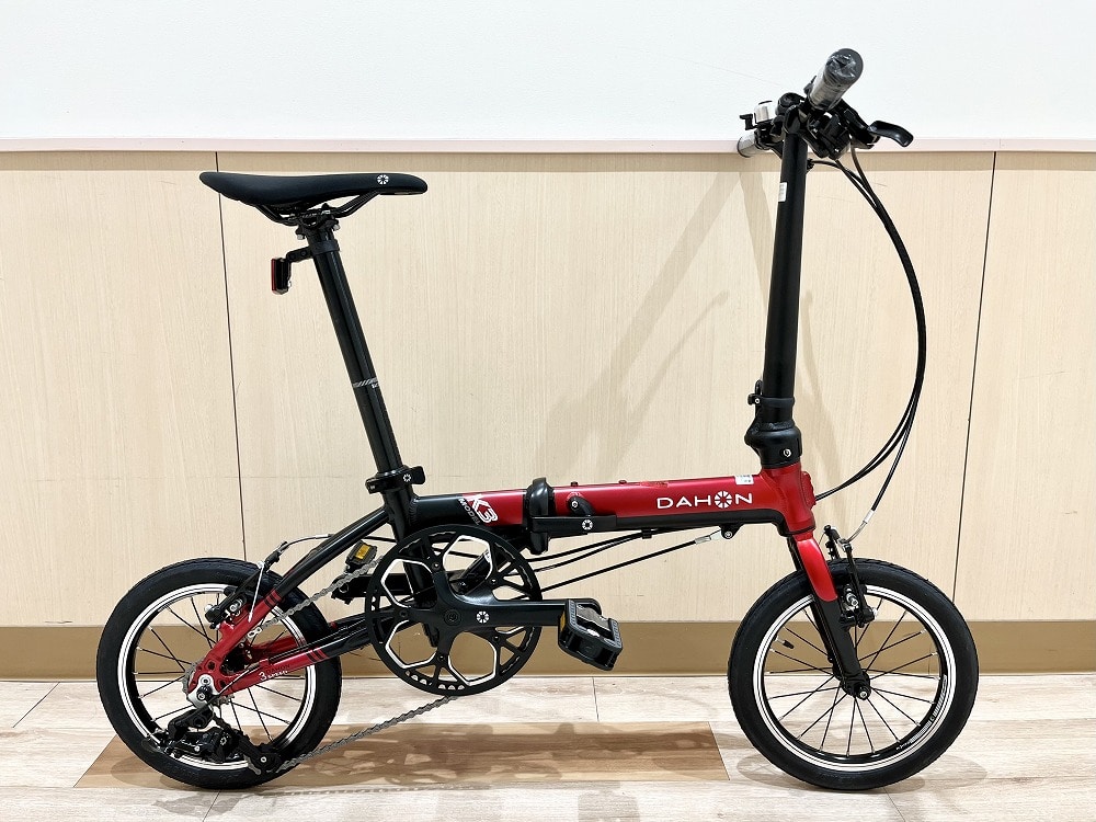 訳アリ品】 DAHON ( ダホン ) 折りたたみ自転車 K3 レッド / マット