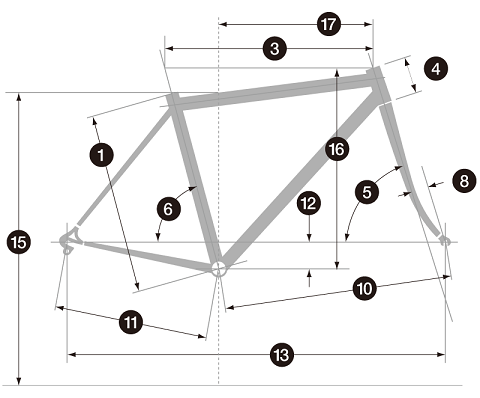 BRIDGESTONE / ANCHOR ( ブリヂストン / アンカー ) ロードフレーム