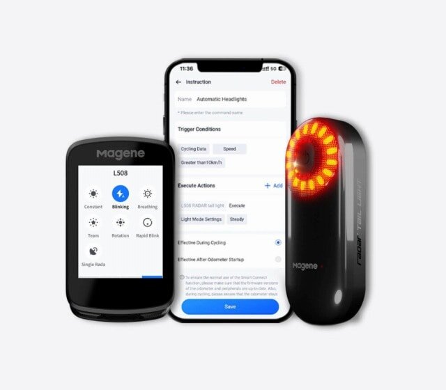 MAGENE ( マージーン ) サイクルコンピューター 本体 C606 スマート