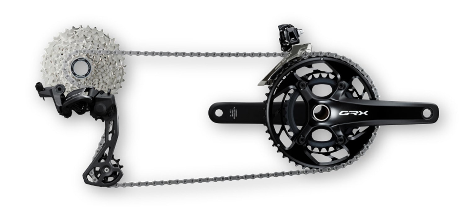 SHIMANO ( シマノ ) クランク・クランクセット FC-RX820-2 2x12S