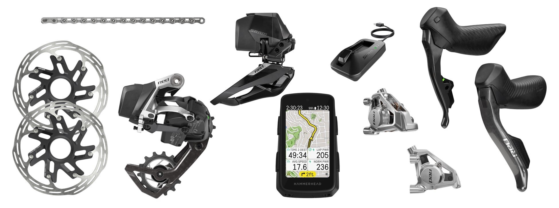 SRAM ( スラム ) コンポセット RED AXS GROUPSET E1 ( レッド アクセス