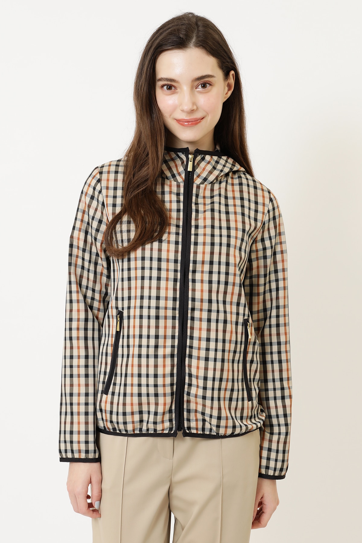 ハウスチェックブルゾン A52F331340｜DAKS（ダックス）公式オンライン