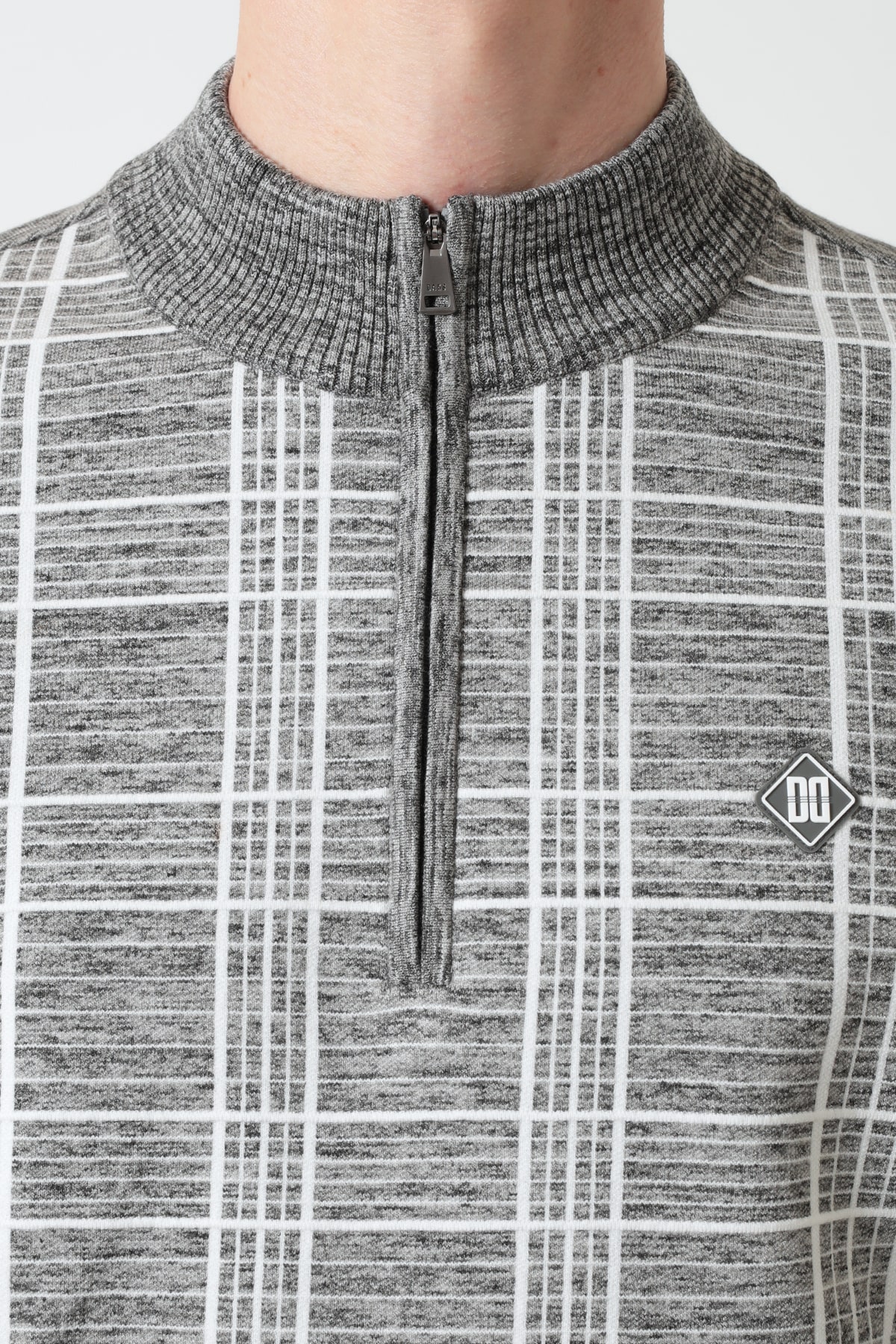 ハーフジップ チェックニット D52M161211｜DAKS（ダックス）公式