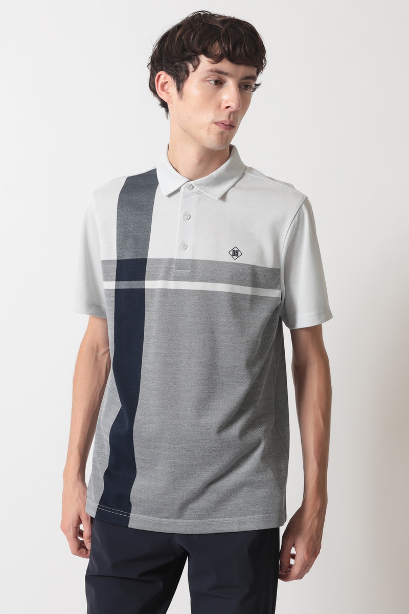 DAKS GOLF] チェック冷感半袖ポロシャツ D52M181313｜DAKS（ダックス