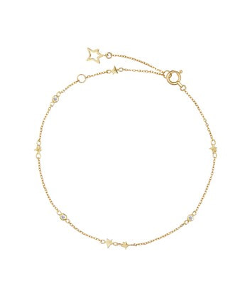 星の王子さま」コレクション K18YG ダイヤモンド ブレスレット