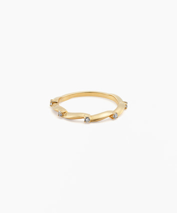 K10PG ダイヤモンド ピンキーリング|festaria Online Shop(フェスタ