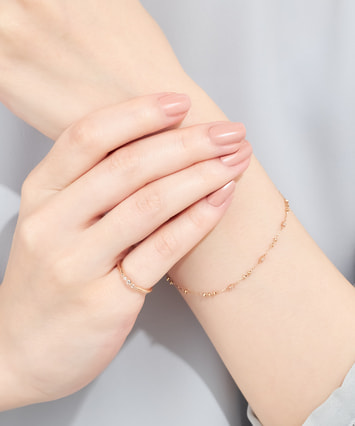 K10YG ダイヤモンド ピンキーリング|festaria Online Shop(フェスタ