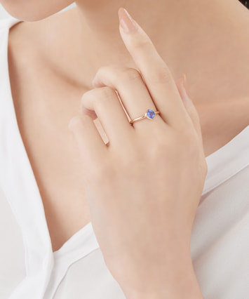 K18PG タンザナイト リング|festaria Online Shop(フェスタリア