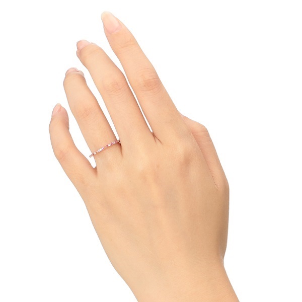 K18PGルビー/カラーサファイア/ダイヤモンドリング | ポンテヴェキオ