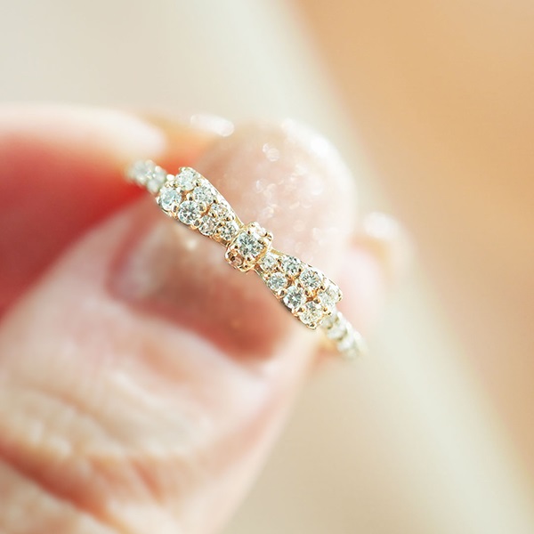 K18PGダイヤモンドリング | ポンテヴェキオ公式オンラインショップ