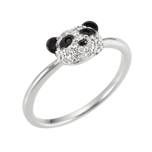 K18WGブラックダイヤモンド/ダイヤモンドリング | ポンテヴェキオ公式