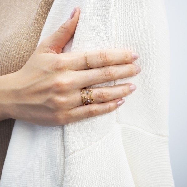 K10YGリング | ポンテヴェキオ公式オンラインショップ | KG1801R001XXYG1_G