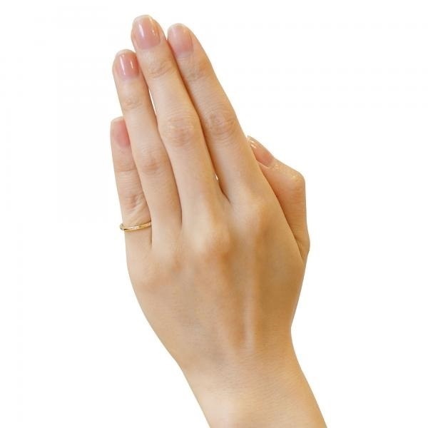 K10YGダイヤモンドピンキーリング | ポンテヴェキオ公式オンライン