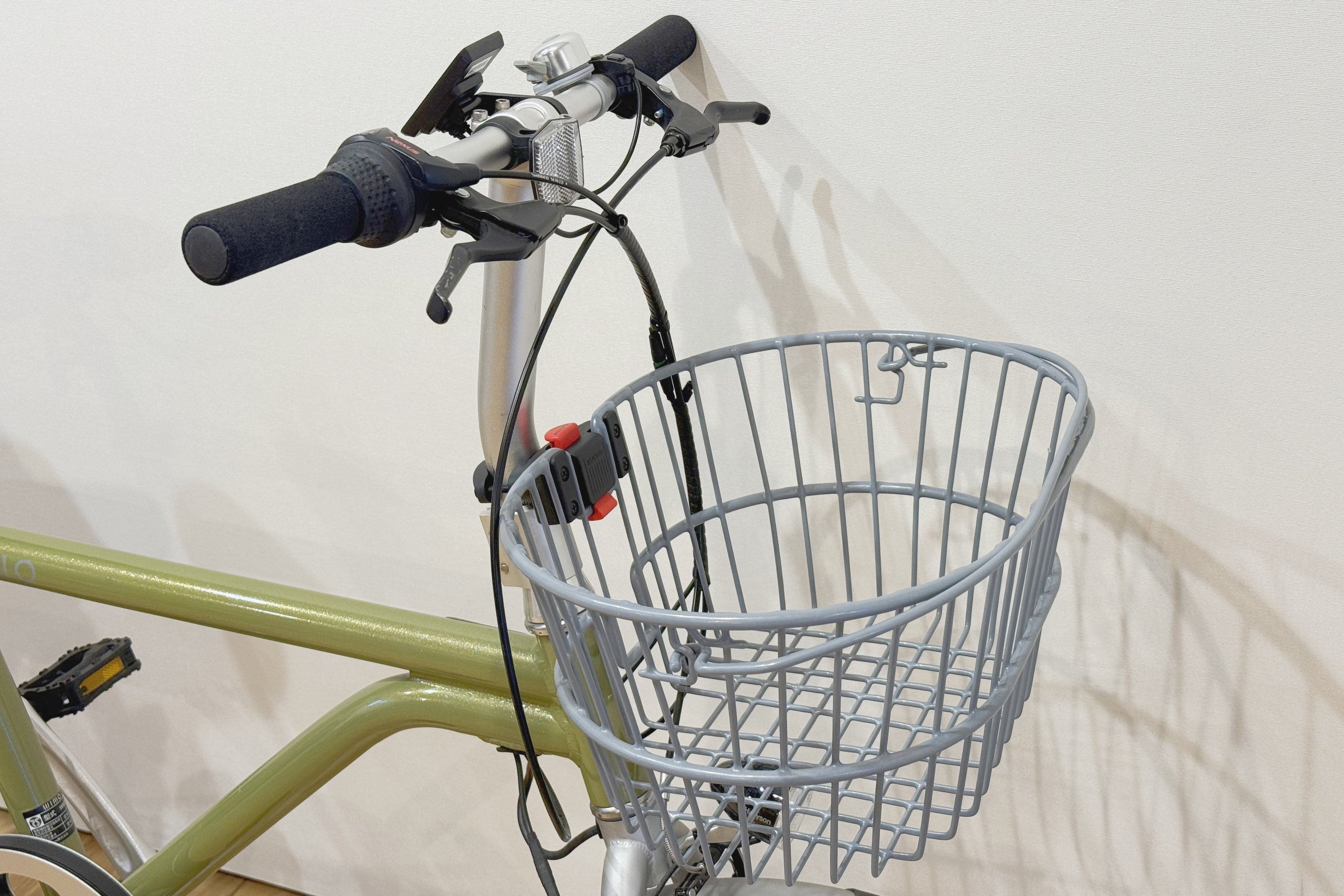 電動アシスト自転車COOZY用フロントバスケットセットKlickFix(RIXEN