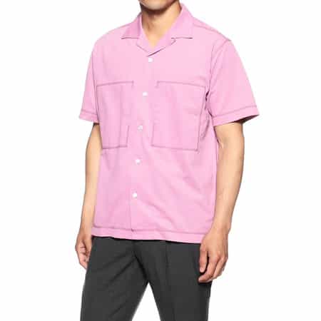 鹿の子オープンカラーシャツ（2174473）｜BARNEYS NEW YORK(バーニーズ