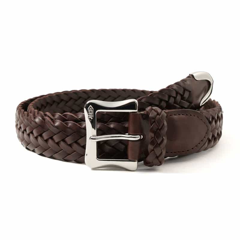 J&M DAVIDSON＜ジェイ＆エム デヴィッドソン＞レザーメッシュベルト