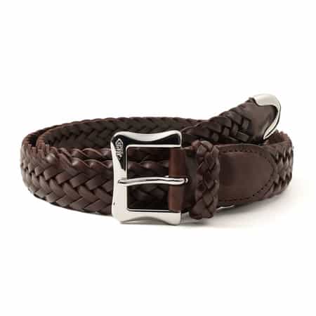 J&M DAVIDSON＜ジェイ＆エム デヴィッドソン＞レザーメッシュベルト