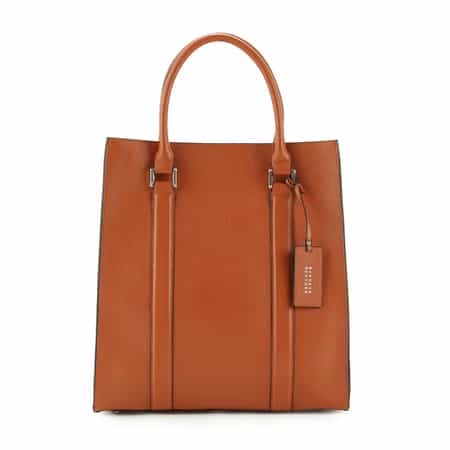 シュリンクレザー縦型トートバッグ（2228599）｜BARNEYS NEW YORK