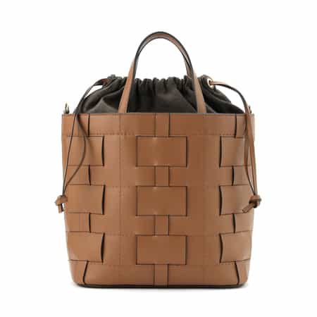 巾着付き レザー バケットバッグ（2243742）｜BARNEYS NEW YORK