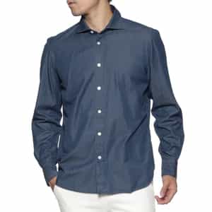 FINAMORE＜フィナモレ＞ デニムシャツ