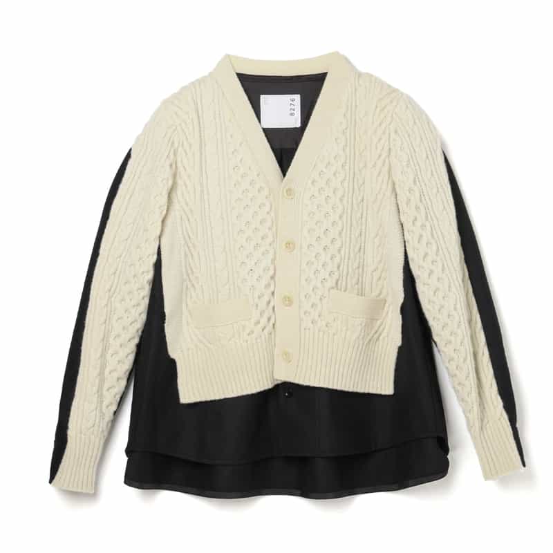 SACAI＜サカイ＞ バーニーズ ニューヨーク限定 ウールニット