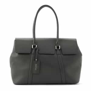 フラップ付き シュリンクレザートートバッグ（2256723）｜BARNEYS NEW