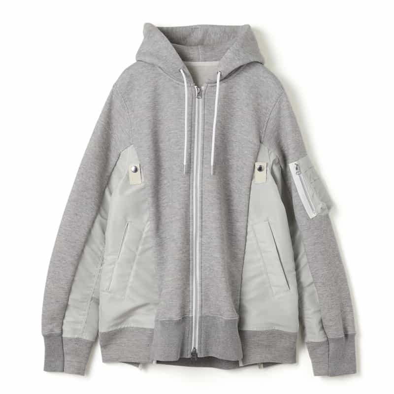 SACAI＜サカイ＞ コンビネーション スウェットパーカー（2264058