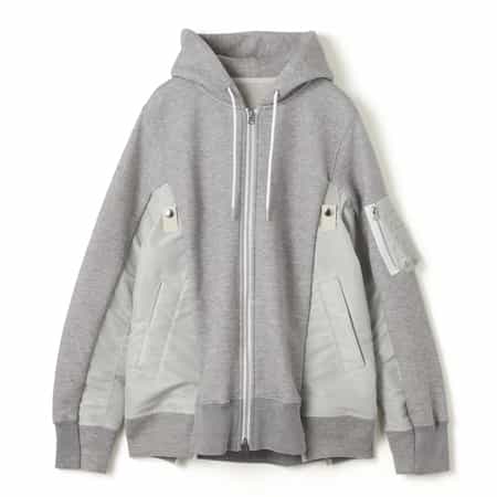 SACAI＜サカイ＞ コンビネーション スウェットパーカー（2264058
